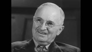 MP663 Harry S Truman Interviewed by Edward R Murrow February 1957 1 of 12 [upl. by Uund]