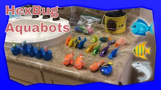 Hexbug AquaBot and Zuru Robo Fish Collection [upl. by Leinehtan30]