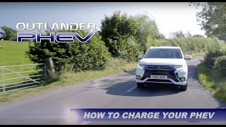 How to Charge MITSUBISHI OUTLANDER PHEV [upl. by Aramoix]