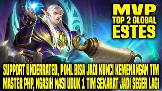 Hal Yang Gw Pelajari Dari Top 2 Global ESTES MVP • Mobile Legends Indonesia [upl. by Eelrahc]