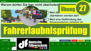 Theorieprüfung Führerschein Deutschland 30 Fragen Klasse B [upl. by Nosrej619]