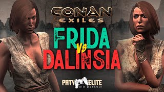 FRIDA VS DALINSIA  Quem Ganha conanexiles conan funcom [upl. by Aidnyl307]