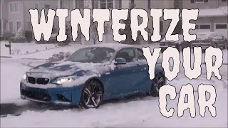 How to Store Your Car For the Winter [upl. by Akcinehs]