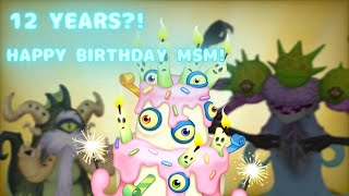 PATH PAINTING  Anniversary Month Kickoff Reaction  My Singing Monsters [upl. by Ogilvy]