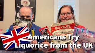 Americans Try Liquorice from the UK  Tinas Revenge [upl. by Nlycaj]