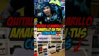 Quitale lo AMARILLO a tus CONSOLAS RETRO 🎮✨ videojuegos datoscuriosos [upl. by Nalak134]