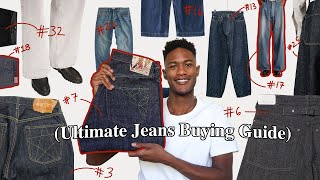 The Ultimate Jeans Buying Guide 34 Jeans I love [upl. by Naelcm]