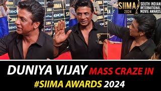 Duniya Vijay Won Best Actor in VeeraSimhaReddy  SIIMA2024 duniyavijay Mass Status  SIIMAAwards [upl. by Sheeb]