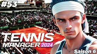 ON DÉMARRE ROLAND GARROS Carrière Tennis Manager 2024 53 [upl. by Ledoux833]