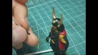 Building and painting a Tamiya samurai figure part 2 [upl. by Iluj523]