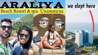 ARALIYA BEACH HOTEL UNAWATUNA තරු හෝටලයක දවස් දෙකක් [upl. by Nomelc483]