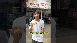 I Tasted Ferrero Rocher For The First Time 😅 shorts ytshorts [upl. by Darn]