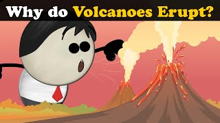 Why do Volcanoes Erupt  more videos  aumsum kids science education children [upl. by Adnamahs799]