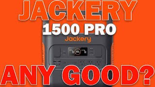 Jackery 1500 Pro Portable Power Station [upl. by Ytsirt]