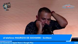 MAURIZIO DE GIOVANNI I Delinquenti non devono entrare allo stadio Un Calcio alla Radio 2709 [upl. by Ishmul]