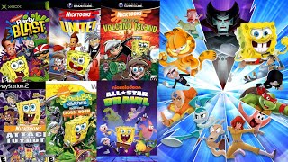 Ranking Every Nickelodeon Crossover Game WORST TO BEST Top 16 Games [upl. by Bride359]