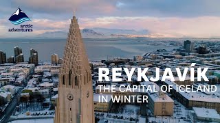 Reykjavík the capital of Iceland in winter [upl. by Efthim8]