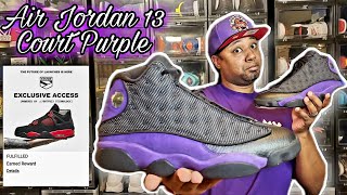 Air Jordan 13 quotCourt Purplequot On Feet amp Review Are They Worth Buying [upl. by Vasily]