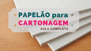 Papelão Para Cartonagem e Encadernação Papelão Cinza Papel Holler Horlle Heloísa Gimenes [upl. by Sandro]