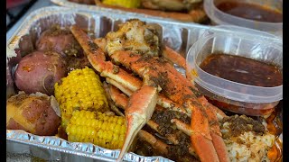 Cooking with Kandie  Boiling Crab Seafood Boil [upl. by Christal]