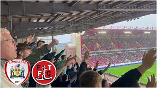 88th MINUTE HEARTACHE 😫 BARNSLEY VS FLEETWOOD VLOG [upl. by Parrie]