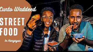 CUNTOOYINKA WADADA EE HARGEISA  STREET FOOD IN HARGEISA [upl. by Anaic]