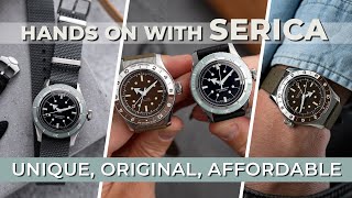 Reviewing the SERICA 5303 diver and the 8315 GMT incredible designs amp COSC certified for under 2K [upl. by Arreis414]