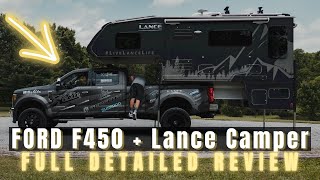 Ford F450Lance Camper Full Review 2022 [upl. by Nolitta]