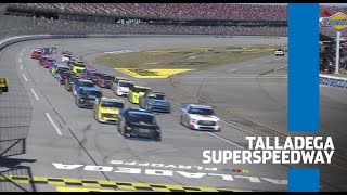 Talladega sees a nailbiting Truck Series finish after final lap wreck  Extended Highlights [upl. by Bigod]