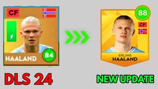 DLS 24 UNOFFICIAL UPDATE PLAYERS CARDS 😱SUPPER GLITCH [upl. by Nohj86]