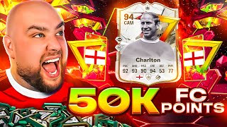 50K FC Points Decide My Team w 94 GOLAZO BOBBY CHARLTON [upl. by Norrahc]