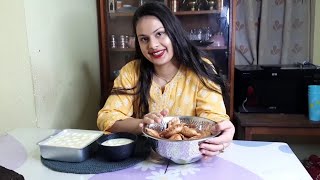 Holi Special Recipe  Gujiya  Dudh Malai  Healthy Recipes [upl. by Cynarra]