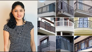 100 Modern Balcony Grill Railing Design  Balcony Stainless Steel Railing Handrails Railing Grill [upl. by Anai615]