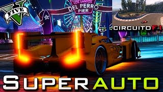 GTA V  Mods SuperAuto increiblemente detallado y Pista de F1  GTA 5 PC Mod [upl. by Zwick]