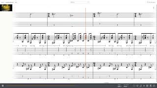 Golden Brown  The Stranglers Guitar and Bass Tabs [upl. by Ahsiele]