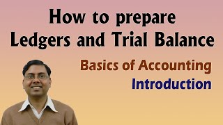 1 Ledger Posting and Trial Balance  Basics for Beginners [upl. by Lika]