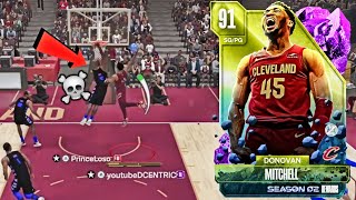 SEASON PASS AMETHYST DONOVAN MITCHELL GAMEPLAY IN SALARY CAP NBA 2k24 Myteam [upl. by Rellia]