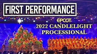 2022 Candlelight Processional with Simu Liu First Performance at EPCOT [upl. by Olen]