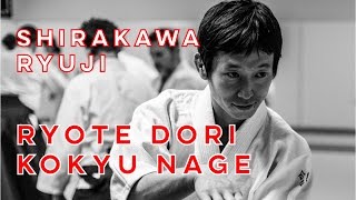 Shirakawa Ryuji 白川竜次  Ryote dori kokyu nage  Avril 2017 [upl. by Htnamas]