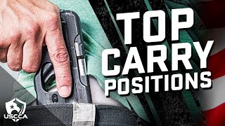 Concealed Carry Positions Where to Carry and Why [upl. by Ardnosal]