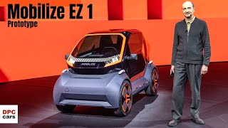 Mobilize EZ 1 Prototype Reveal By Renault [upl. by Tav]