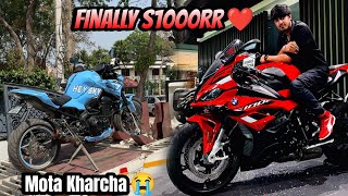 Finally Taking Delivery of BMW S1000RR❤️  Mota kharcha ho Gaya apni Z900 Me😭 [upl. by Nangem]