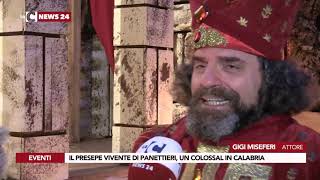 IL PRESEPE VIVENTE DI PANETTIERI UN COLOSSAL IN CALABRIA [upl. by Magulac847]