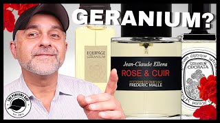 11 AWESOME GERANIUM FRAGRANCES  WHAT DOES GERANIUM SMELL LIKE  AROMATIC GREEN MINTY ROSY NOTE [upl. by Dawna348]