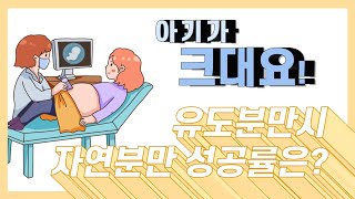 주수보다 큰 아기👶유도분만으로 자연분만 성공 할 수 있을까요 유도분만 유도분만자연분만 유도분만제왕절개 [upl. by Mailand773]