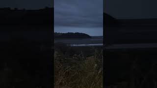 Laugharne Estuary at Twilight wales twilight sea naturesounds travel coast [upl. by Lena]