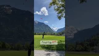 Paragliding in Interlaken Switzerland 🇨🇭shortsvideo shortsfeed shorts switzerland viral [upl. by Ferneau]