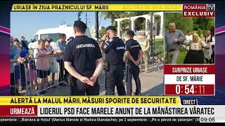 Măsuri sporite de securitate la malul Mării de Ziua Marinei [upl. by Jocelin]