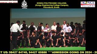 KONGU POLYTECHNIC COLLEGE  ANNUAL DAY 2024 [upl. by Enyale]