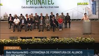 Pronatec forma 15 mil alunos em Belo Horizonte [upl. by Gnilyam]